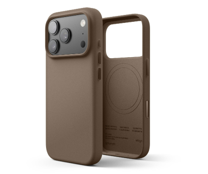 Etui do telefonów Elago MagSafe Leather Case do iPhone 17 PRO Taupe ES17MSLE63PRO-TOU